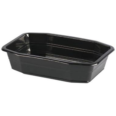 Duni Bakke 1-rum 1000 ml HMR PP Sort - 312 stk/krt