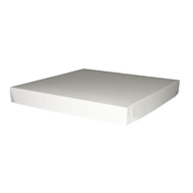 Kageæske fold selv låg 350x350x100 mm - 100 stk/krt
