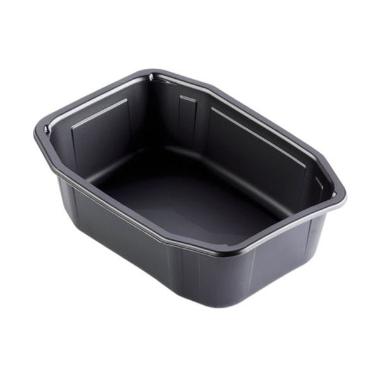 Duni Bakke 1-rum 1300 ml HMR PP Sort - 232 stk/krt