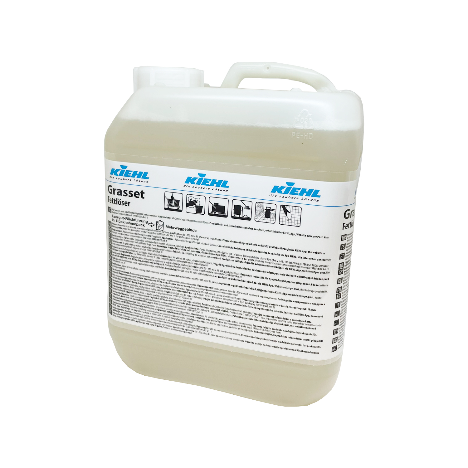 Kiehl Grasset Fedtfjerner - 5 L