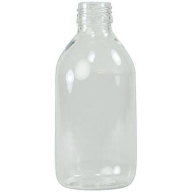 Flaske GATSBY 300 ml Ø63x140 mm PET klar, 160 stk/krt