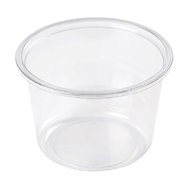 Bæger Deli Rund 720 ml Ø116 x 114 mm RPET Klar - 8 ps x 60 stk/krt