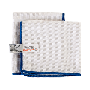 Viskestykke Microfiber OEKO-TEX 70 x 40 cm Hvid