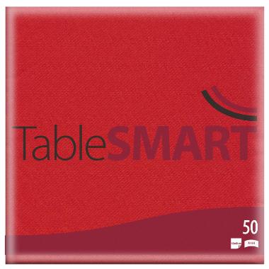 TableSmart Airlaid Serviet 40 x 40 Rød - 50 stk/pk
