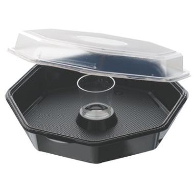 Duni Multiboks Octaview 950 ml m/låg PS - 6 pk x 35 stk/krt