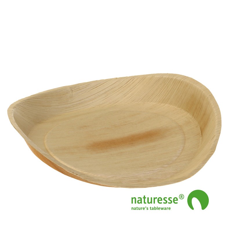 Palmeblad Tallerken Ø30 cm - 25 stk/pk