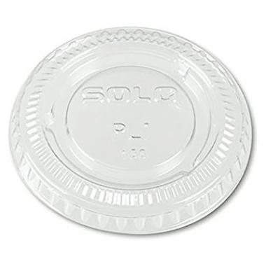 Plastlåg Ø44 mm PET Klar til Dressingbæger 30 ml 100 stk/ps