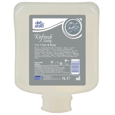 Deb Refresh Luxury 3-i-1 Cremesæbe t/dispenser - 1 L