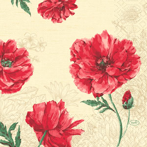 Duni Serviet 33 x 33 cm 3-lag Monique - 250 stk/pk