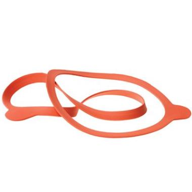 Pakning til Weck Ø6.7 cm, Orange - 10 stk/pk
