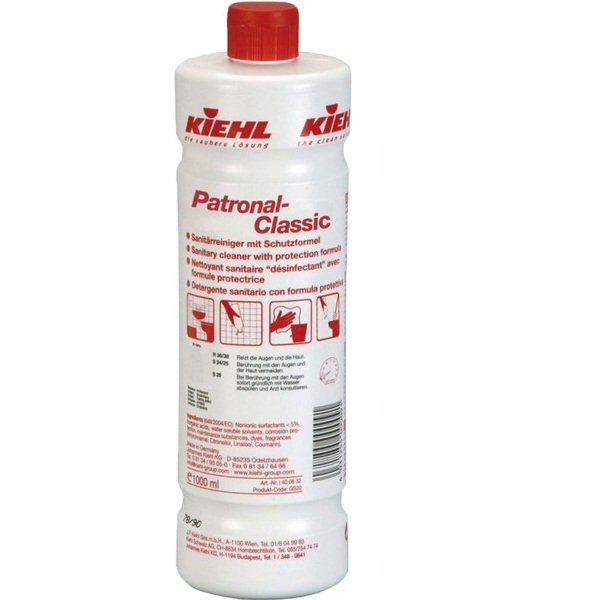 Kiehl Patronal Classic Sanitetsrengøringsmiddel - 6 fl x 1 L/krt