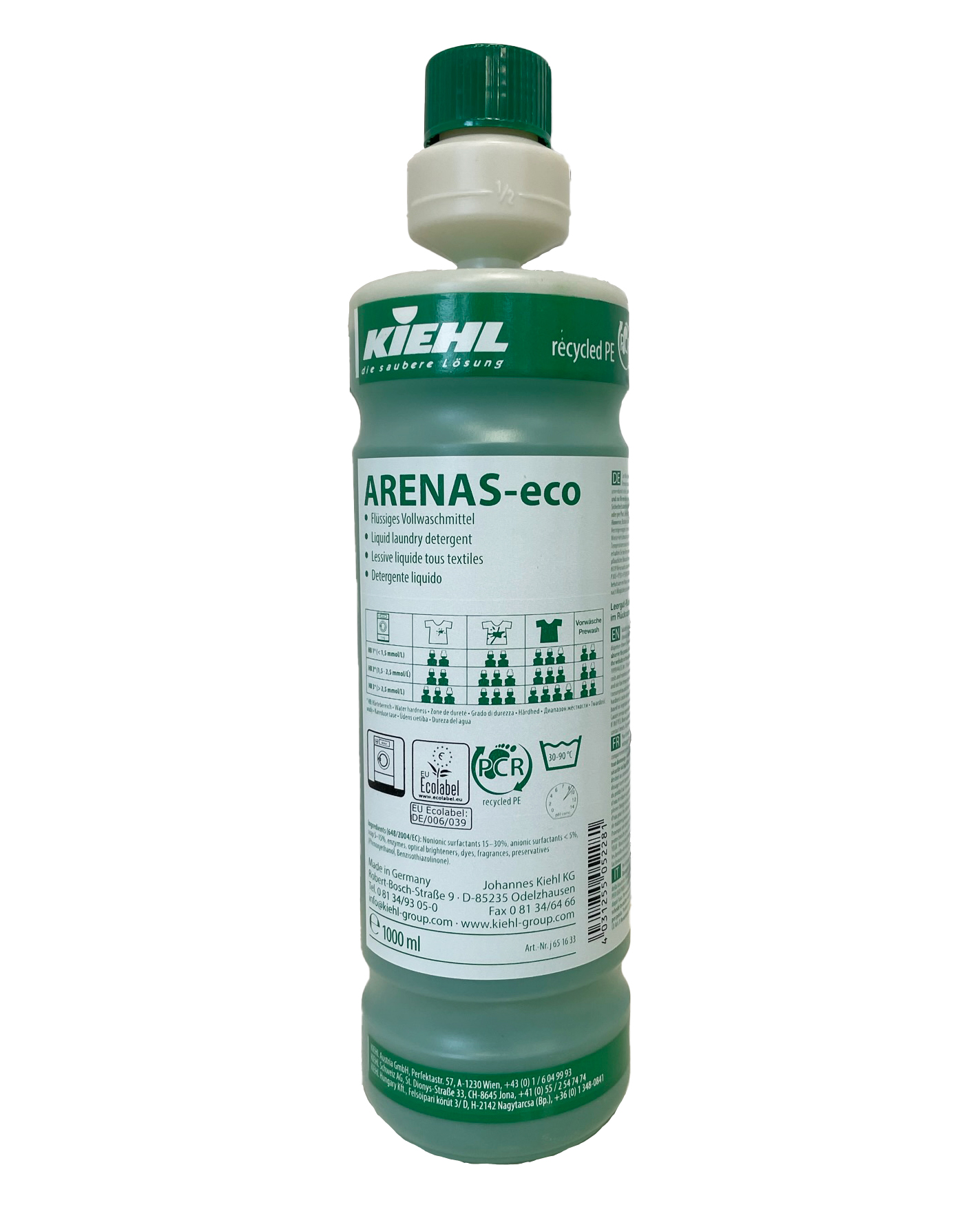 Kiehl Arenas Eco Flydende universal vaskemiddel - 1 L