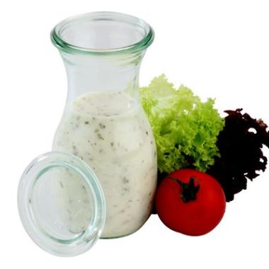 Patentflaske Weck uden Låg i Glas 290 ml - 6 stk/pk
