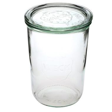 Patentglas Weck uden Låg i Glas 850 ml - 20 stk/krt