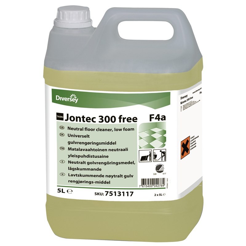 TASKI Universalrengøring gulv neutral pH u/parfume - 5 L/dnk