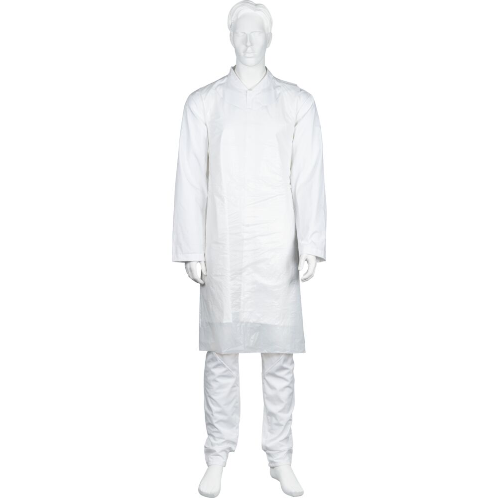 Engangsforklæde Usteril LDPE 125 x 75 cm 18 micron Hvid - 50 stk/pk