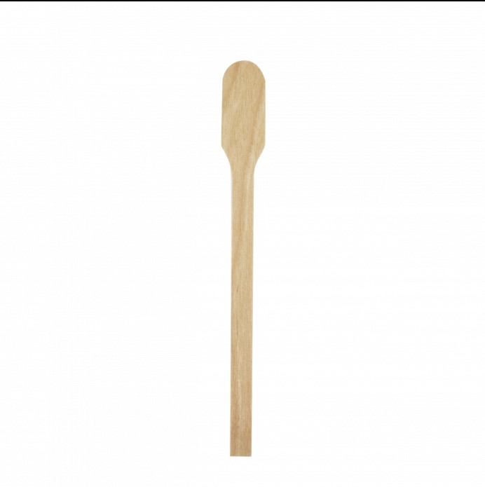 Træ Rørespade til kaffe 130 mm - 1000 stk/pk