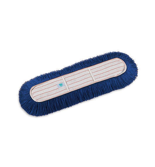 TTS Fejemoppe Akryl m/lommer 100 cm Blå
