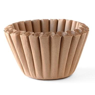 Catersource Skålfilter Ø250/90 mm, Ubleget - 250 stk/pk