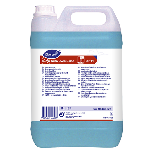 Suma Auto Oven Rinse D9.11 Ovnafspænding - 2 dnk x 5 L/krt