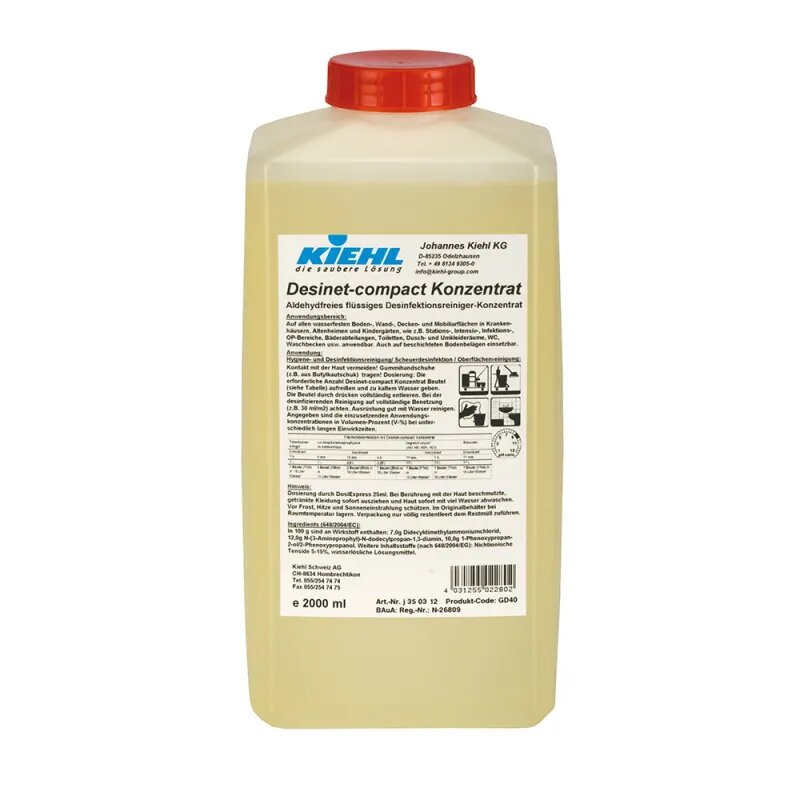 Kiehl Desinet Compact Rengøringsmiddel - 2 L