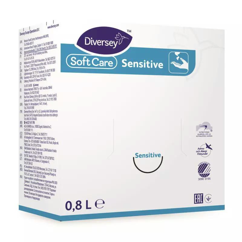 Soft Care Line Sensitive H22 Cremesæbe - 6 pk x 800 ml/krt