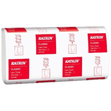 Katrin Håndark 2 lag hvid - 15 pk x 150 ark/krt