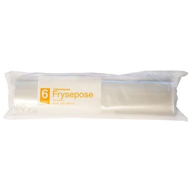 CaterSource Frysepose 6L m/skrivefelt, LDPE - 30 rl x 50 Stk/krt