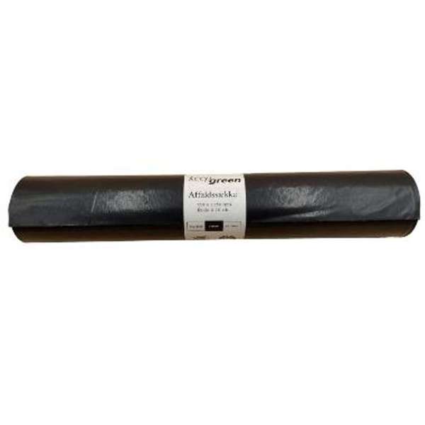 Keepgreen Stærk Affaldssække Sort 100 L 70 my 700x1100 mm - 12 rl x 10 stk/krt