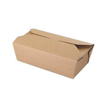 Karton Takeaway Æske PE belægning 1000 ml Brun - 250 stk/krt