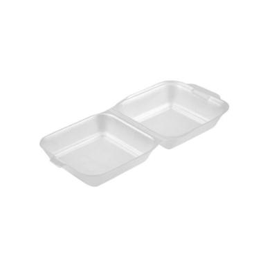 Burgerboks Skum Stor Hvid 150 x 140 x 7 mm - 170 stk/pk
