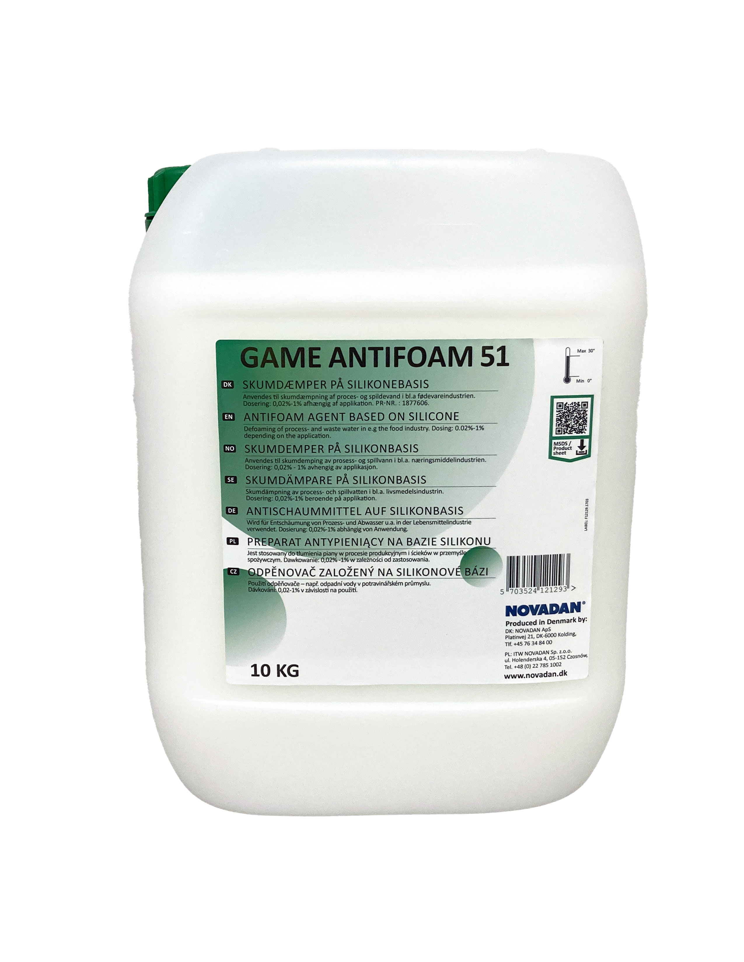 Game Antifoam 51 Skumdæmper - 10 kg