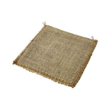 Grydelap af sækkelærred 20 x 20 cm - 1 stk