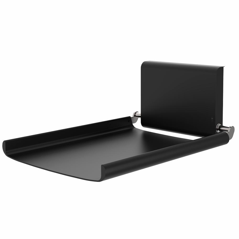Dandryer Björk Puslebord pulverlakeret aluminium mat sort