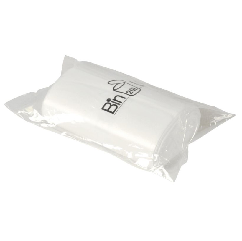 Spandepose m. stjernebund 20 L 38.5 x 77.5 cm LDPE/Virgin Klar - 36 rl/krt