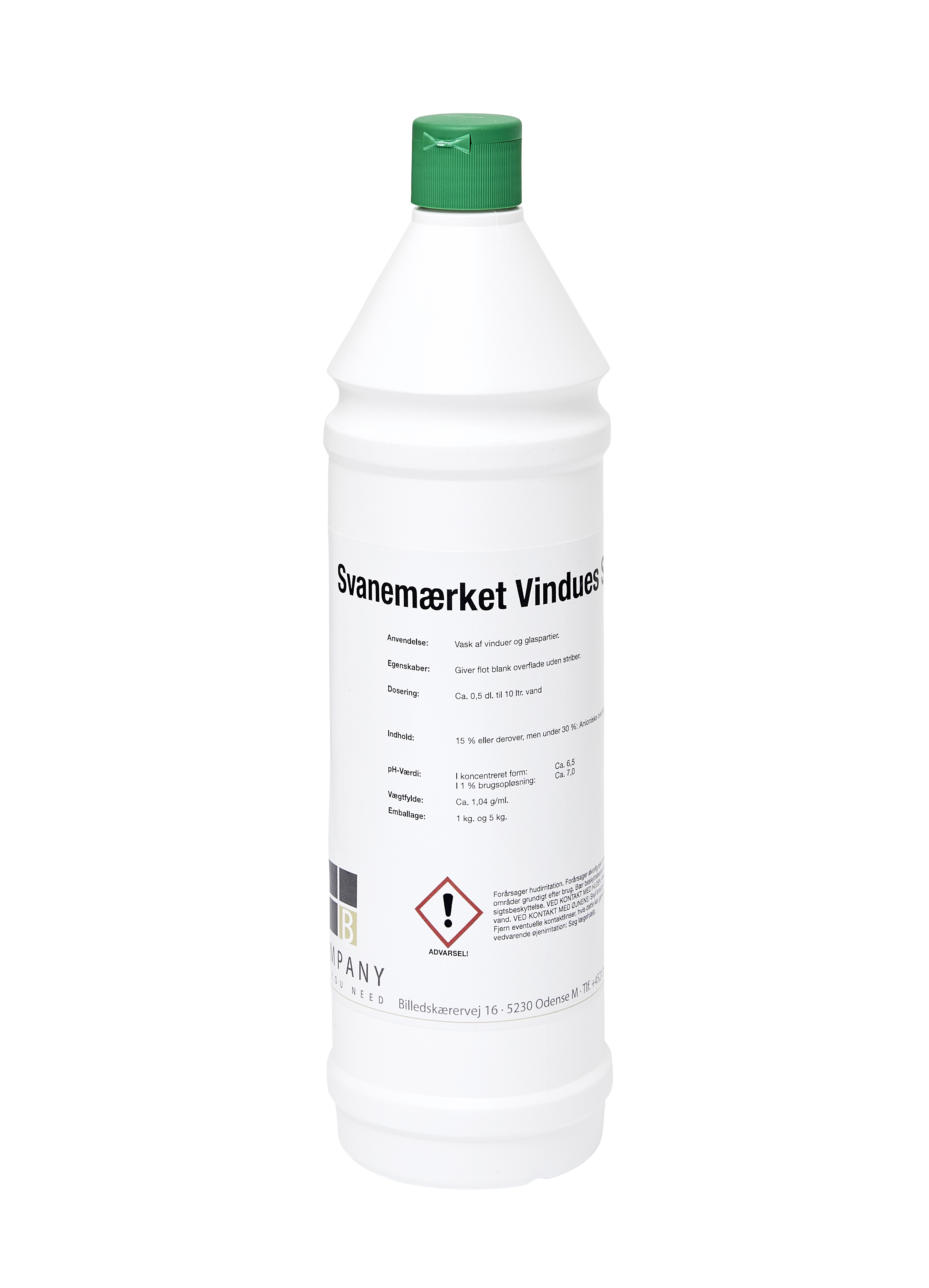Vinduessæbe Svanemærket - 1 L/fl