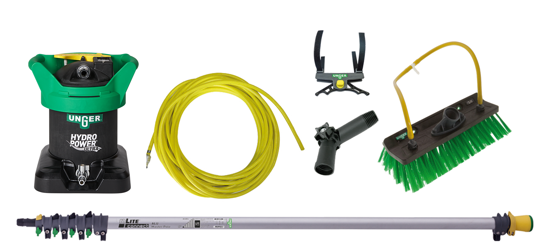 Unger HydroPower Ultra Rentvandssystem 6 m alustang - DIUh1 - 1 stk