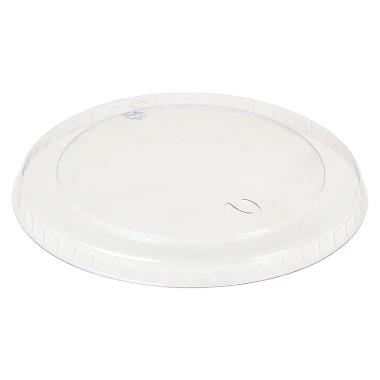 Plastlåg Klar Ø85 mm Bionedbrydelig PLA - 50 stk/pk