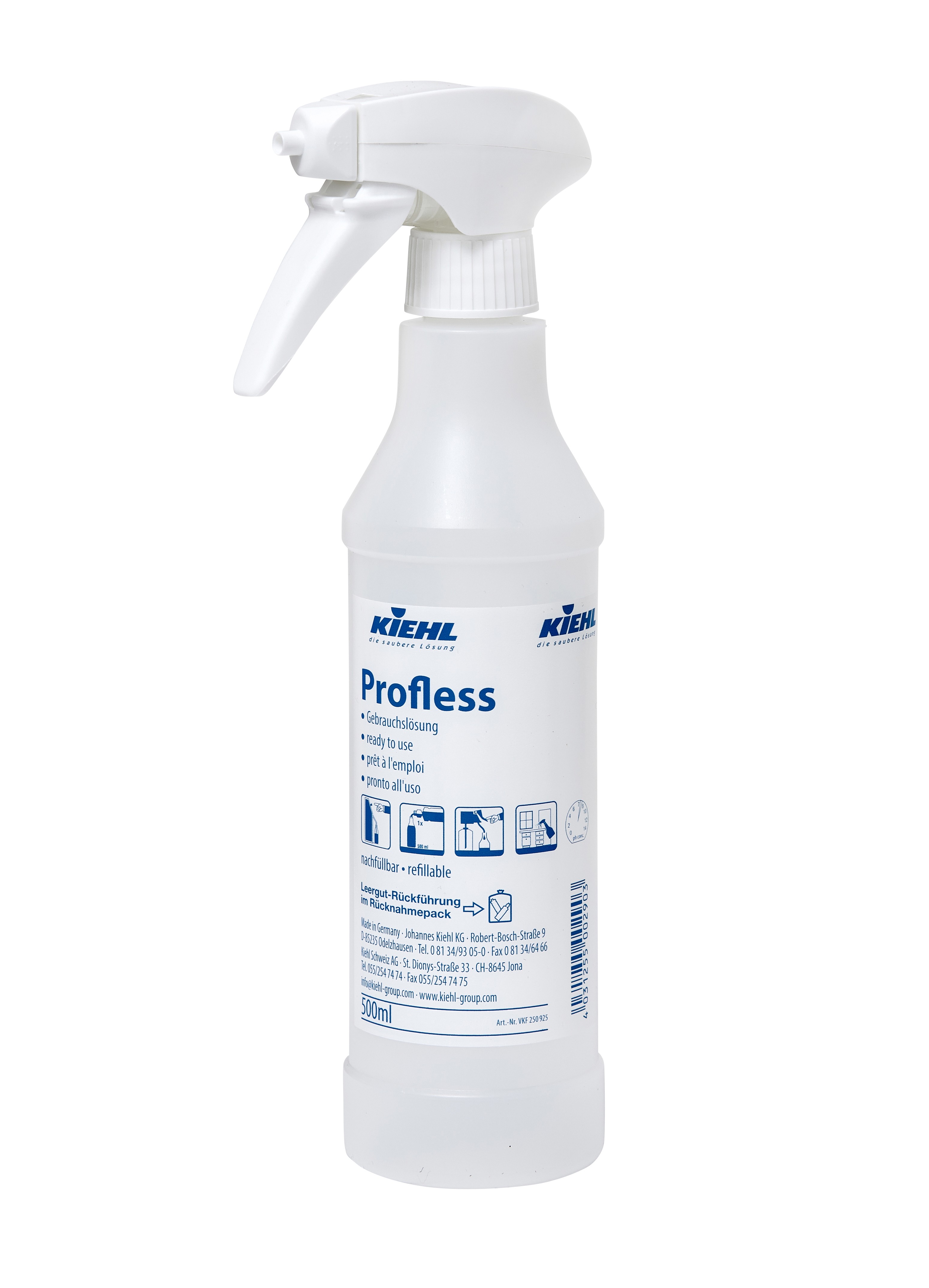 Kiehl Profless Doseringsflaske med spray 500 ml