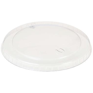 Plastlåg Klar Ø96 mm Bionedbrydelig PLA - 50 stk/pk