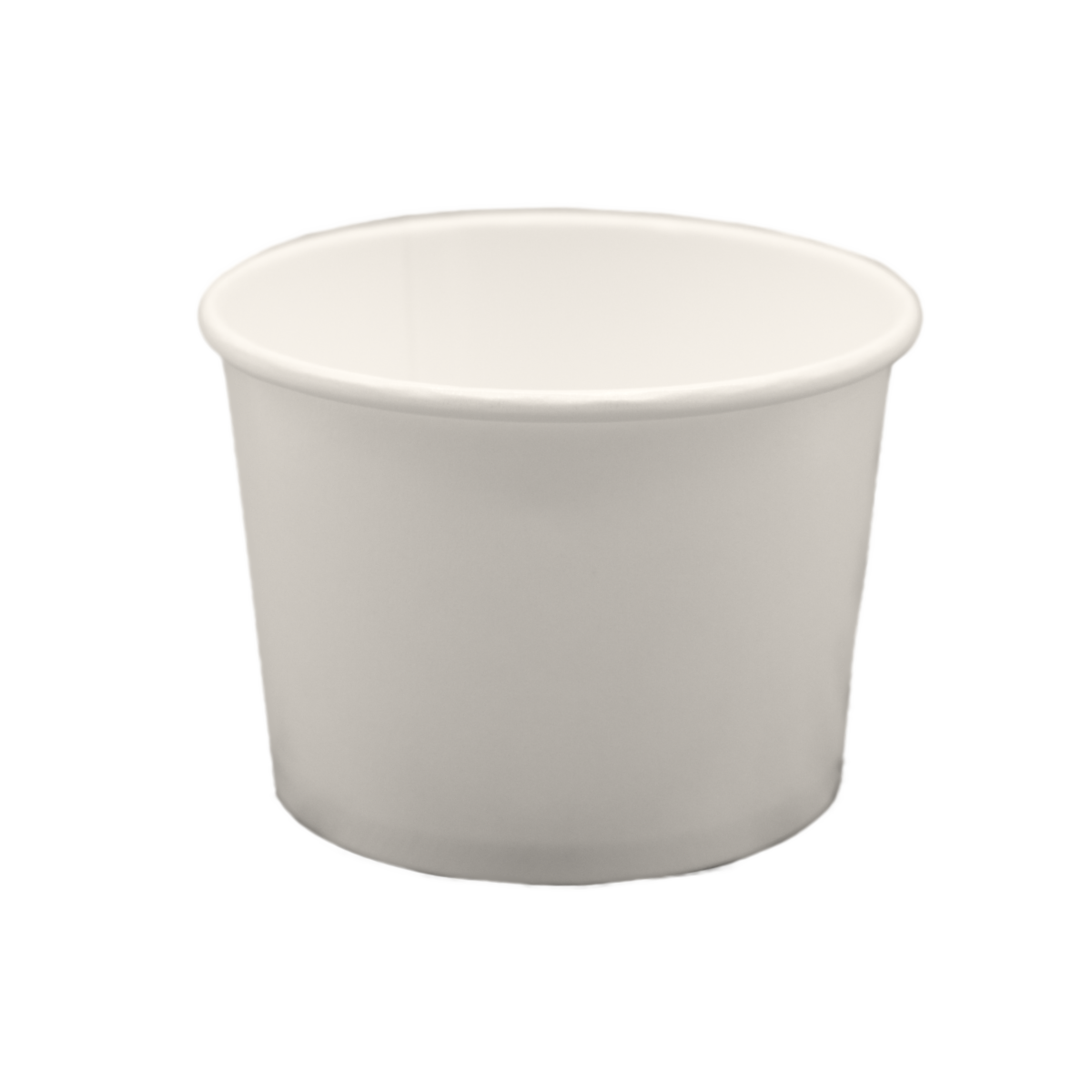 Pap Suppebæger 360 ml/12 oz Ø90 mm Hvid - 50 stk/pk