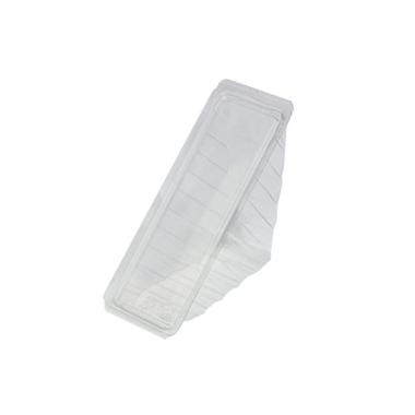 Sandwichbakke 180 x 68 x 80 mm m/Låg PET Klar - 5 pk x 100 stk/krt