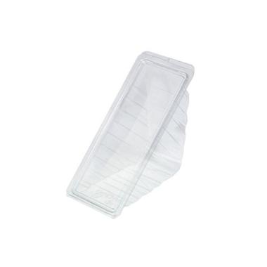 Sandwichbakke 185 x 78 x 85 mm m/Låg PET Klar - 5 pk x 100 stk/krt