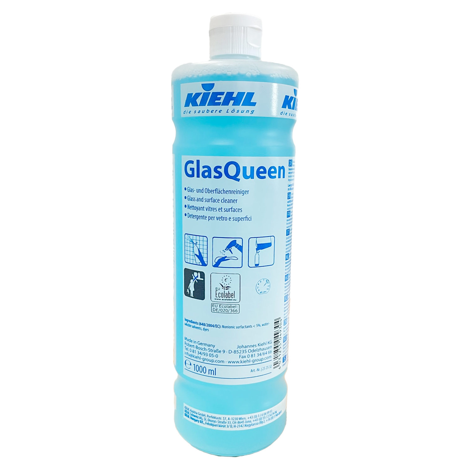 Kiehl GlasQueen eco-glasrengøring - 1 L