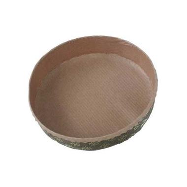 Pap Kageform Rund Brun/Guld Ø170 x 35 mm - 600 stk/krt