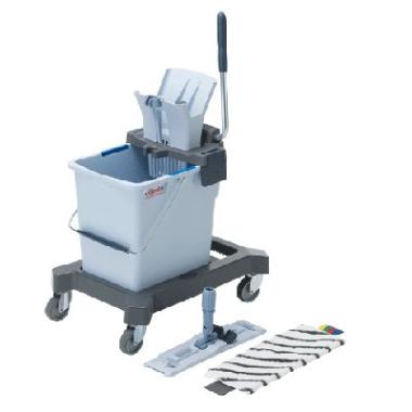Vileda UltraSpeed Pro Startsæt med 25L spand/ presse/ fremfør/ mop u/skaft