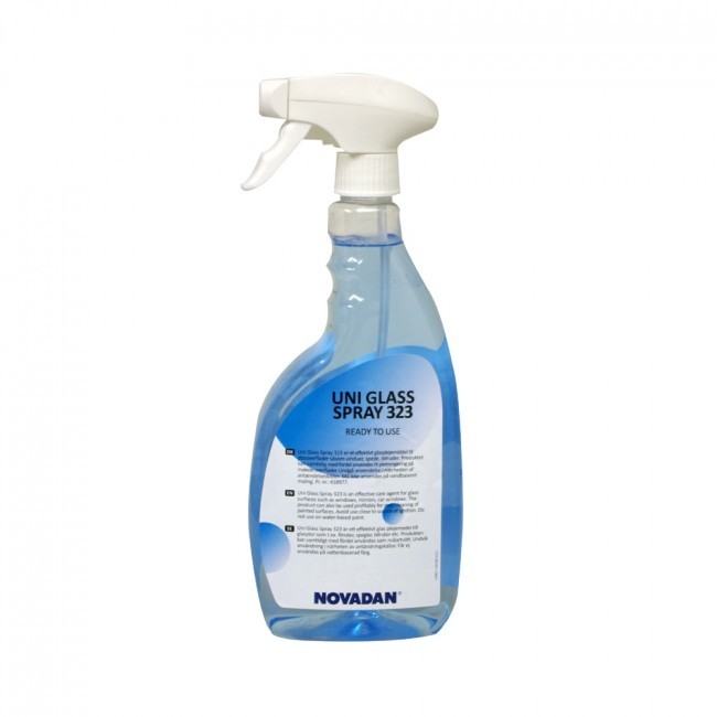 Uni Glass Spray 323 vaskeplejemiddel - 750 ml