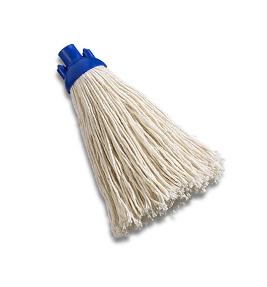 TTS Minimop Bomuld m. Gevind Hvid