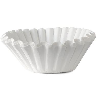 Catersource Skålfilter Ø250/110 mm, Hvid - 100 stk/pk