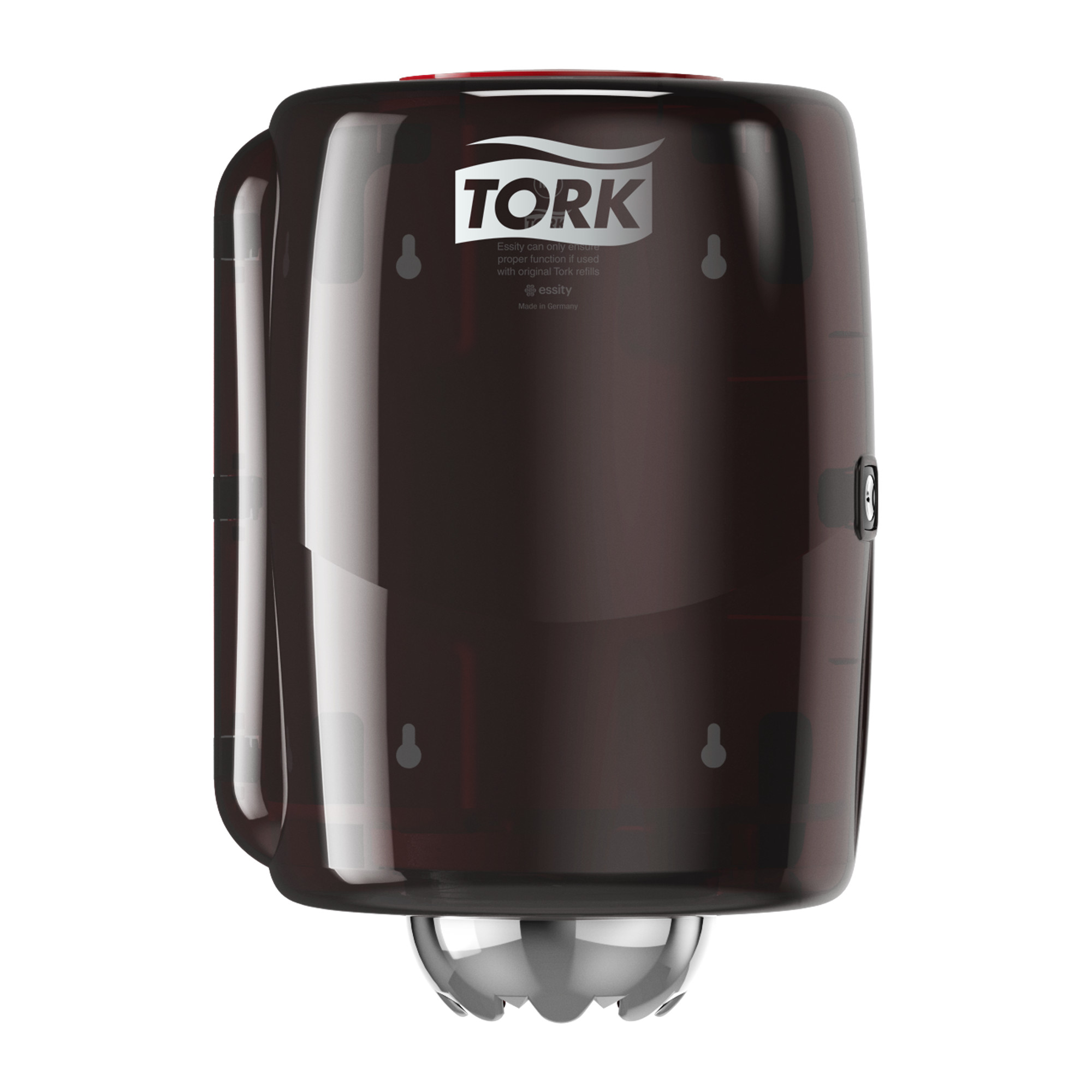 Tork Centerfeed Dispenser, rød/sort